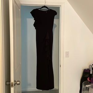 Black maxi formal dress